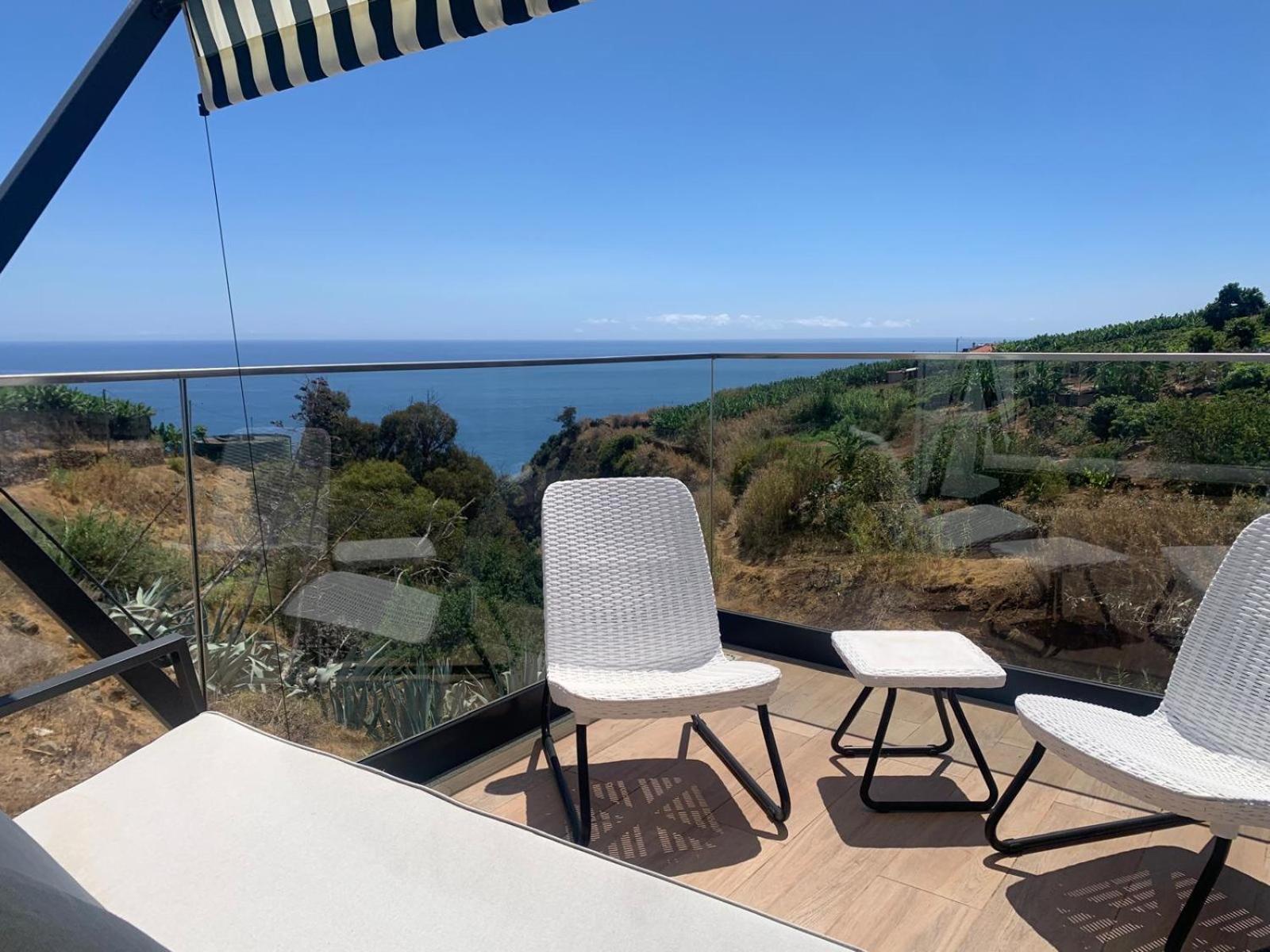 Appartamento Casa Branca, Beautiful Sea View Estreito Da Calheta Esterno foto