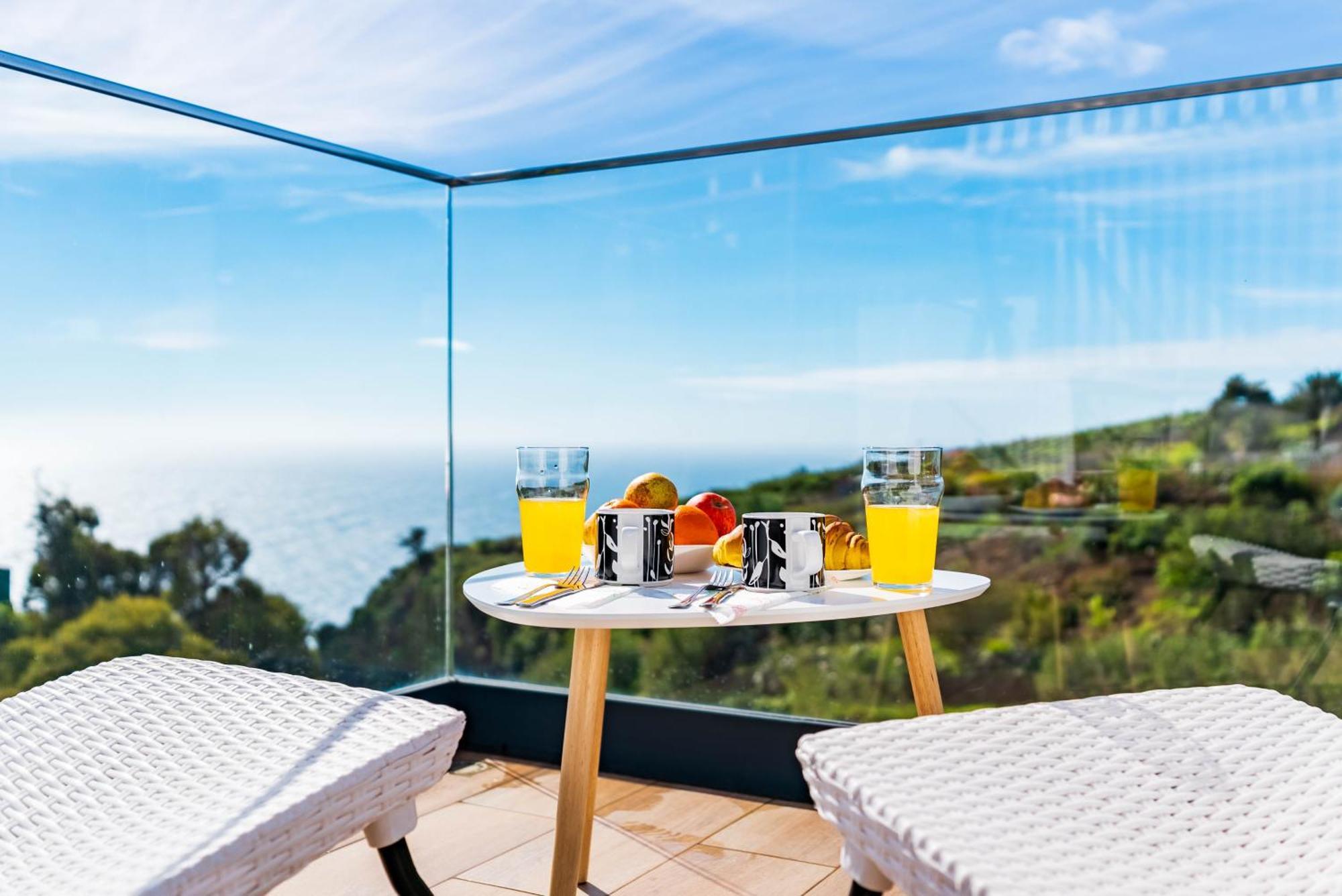 Appartamento Casa Branca, Beautiful Sea View Estreito Da Calheta Esterno foto